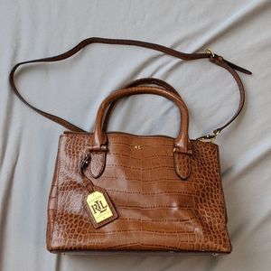 Lauren by Ralph Lauren brown leather purse